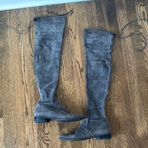 Stuart Weitzman Gray Over-the-Knee Women's Boots sz 8